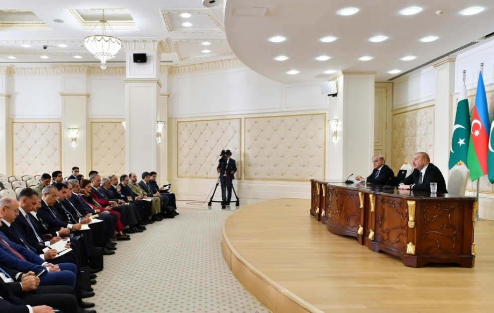 Prezident İlham Əliyev: Biz Pakistana minnətdarıq ki, işğal dövründə və 44 günlük Vətən müharibəsində Azərbaycana güclü dəstək verib