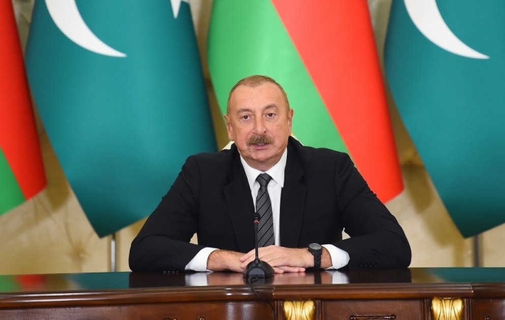 President Ilham Aliyev: Azerbaijan-Pakistan relations are the relations between the brothers