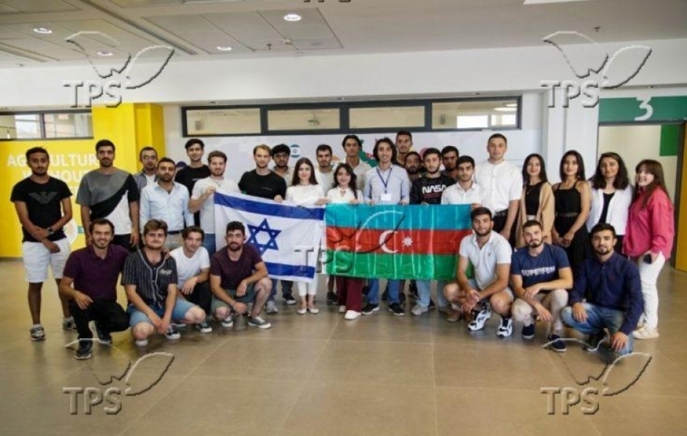 Azerbaijani students attend agricultural training in Arava, Israel