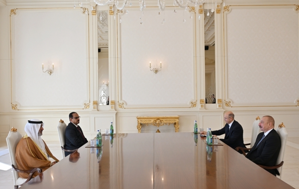Präsident Ilham Aliyev empfängt Opec-Generalsekretär