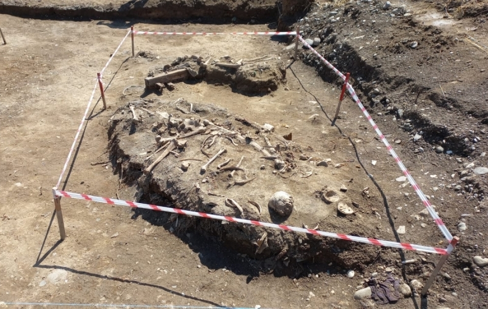 Mass grave discovered in Aghdam district