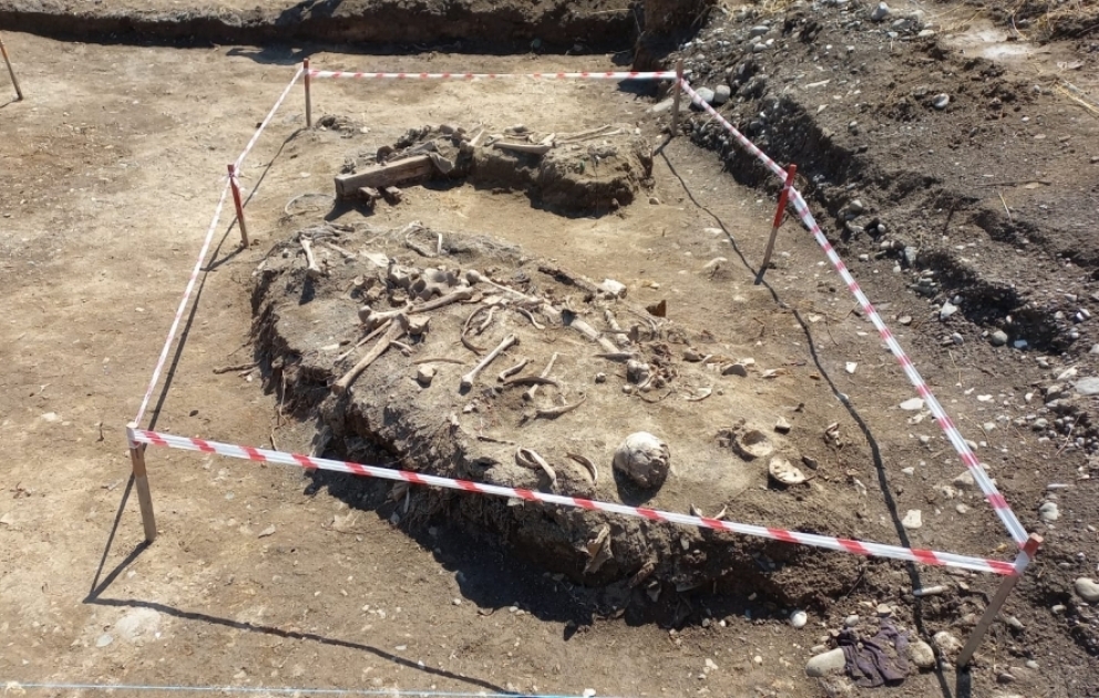 Massengrab in Agdam entdeckt