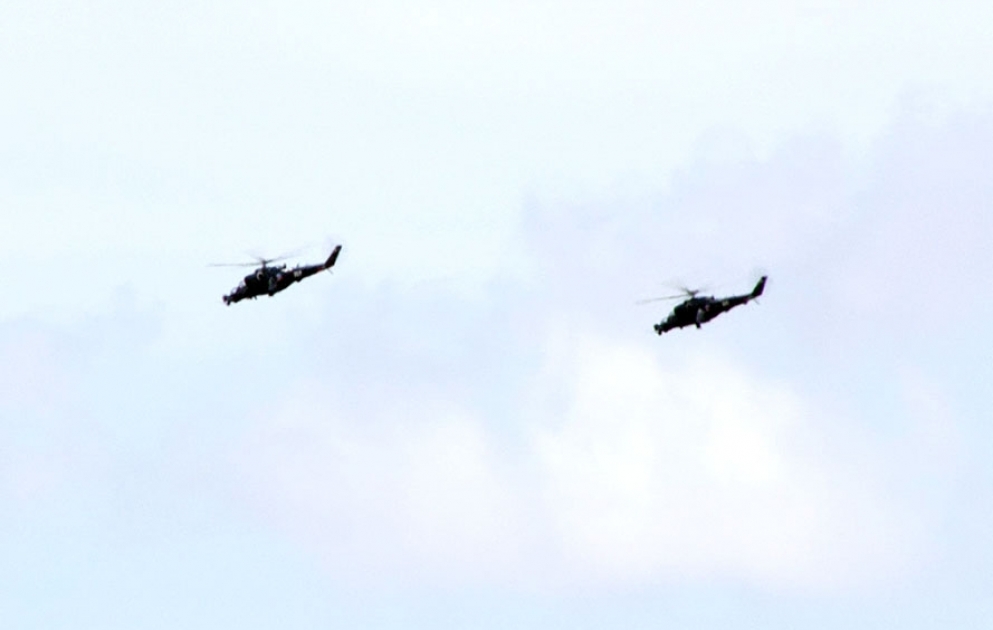 Joint exercises began with the participation of Azerbaijani and Turkish servicemen