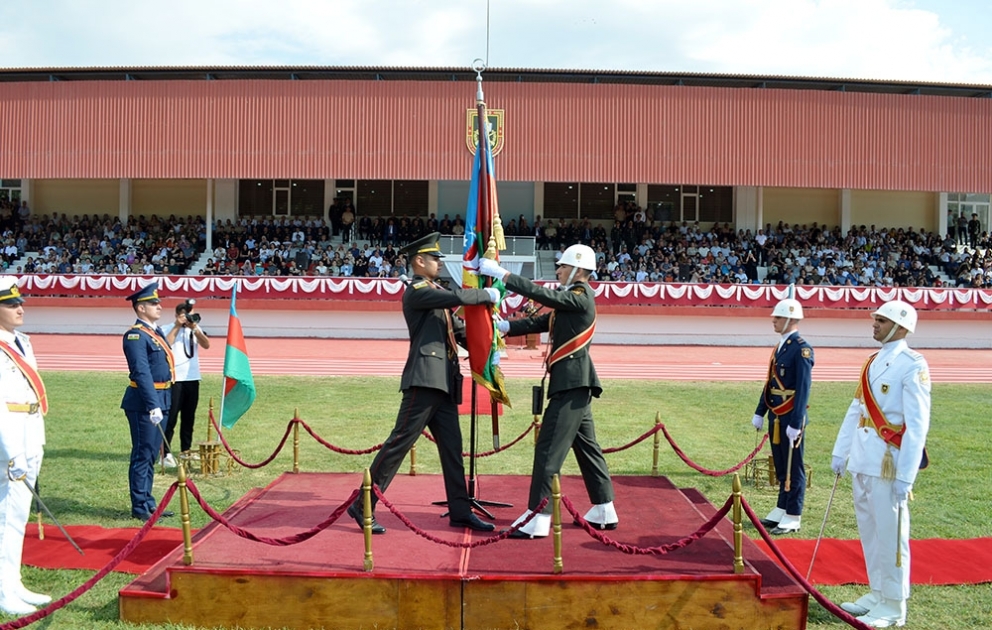 Military Institute named after Heydar Aliyev held graduation ceremony
