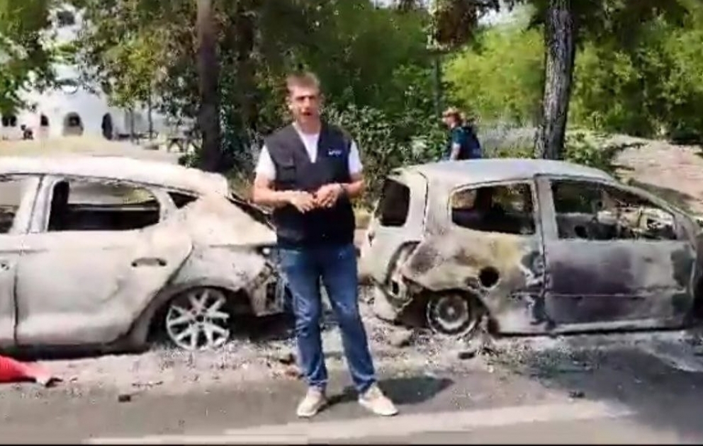 Fransada AzTV-nin əməkdaşlarına hücum olub