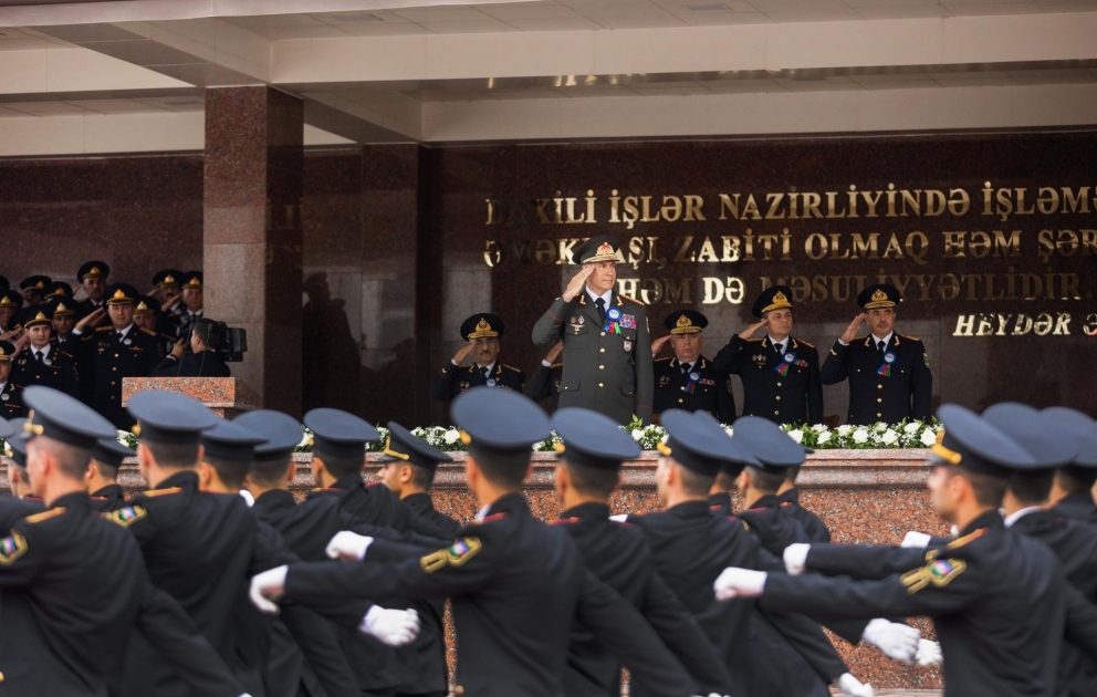 DİN-də “Polis Günü”nə həsr olunmuş təntənəli mərasim keçirilib