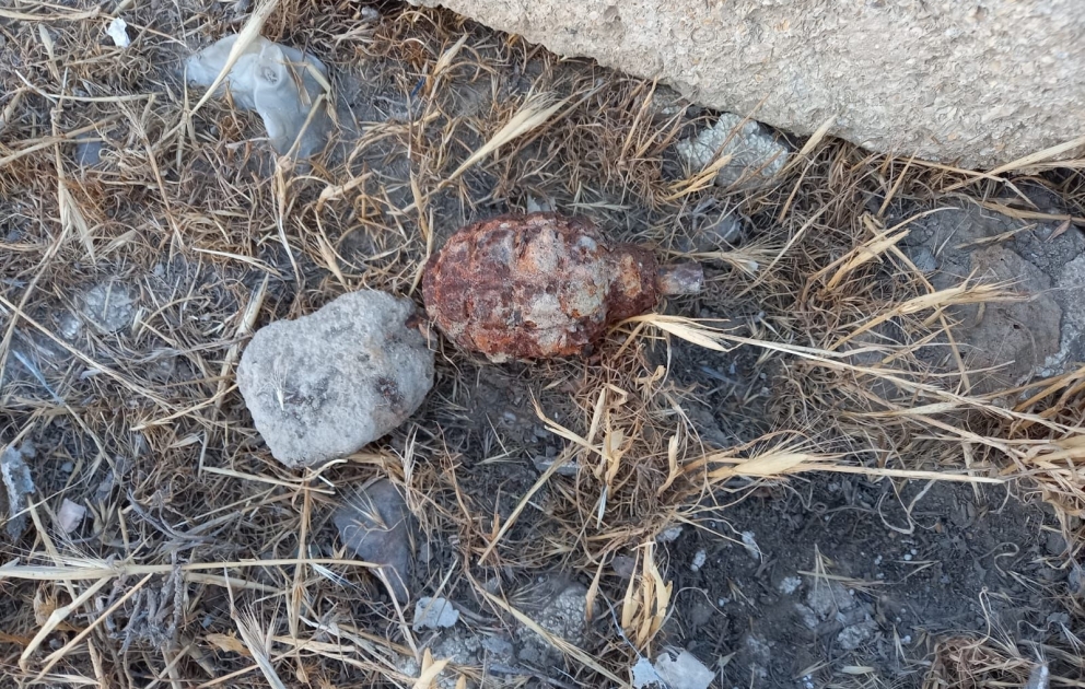 В Сабунчинском районе обнаружена граната