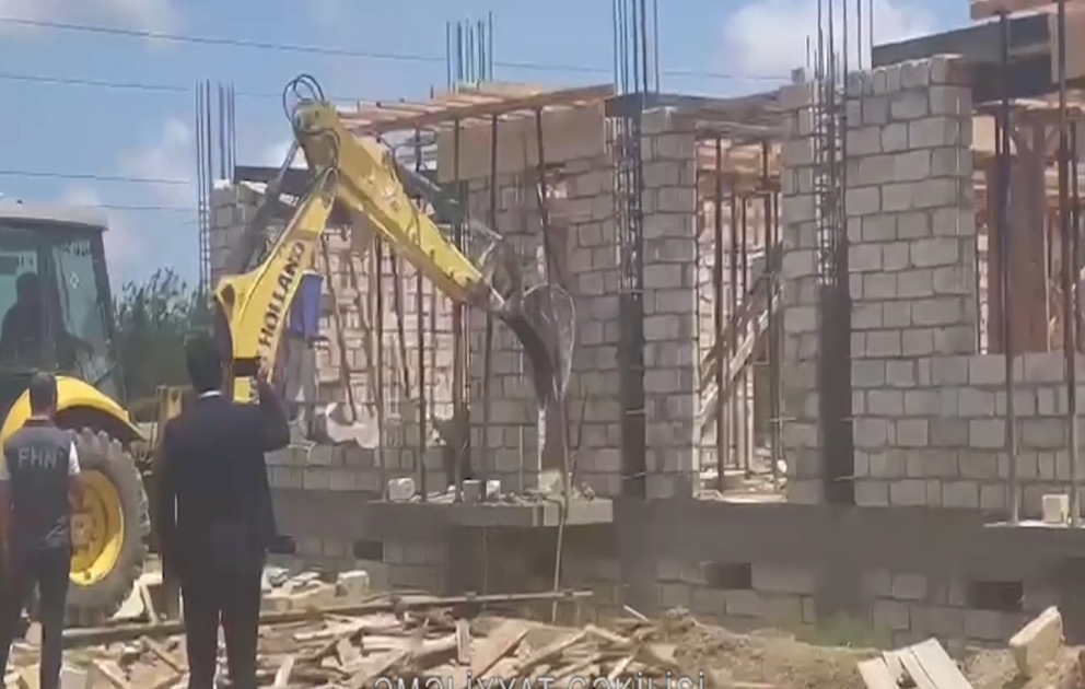 FHN: Qanunsuz tikintilərin qarşısı alınıb