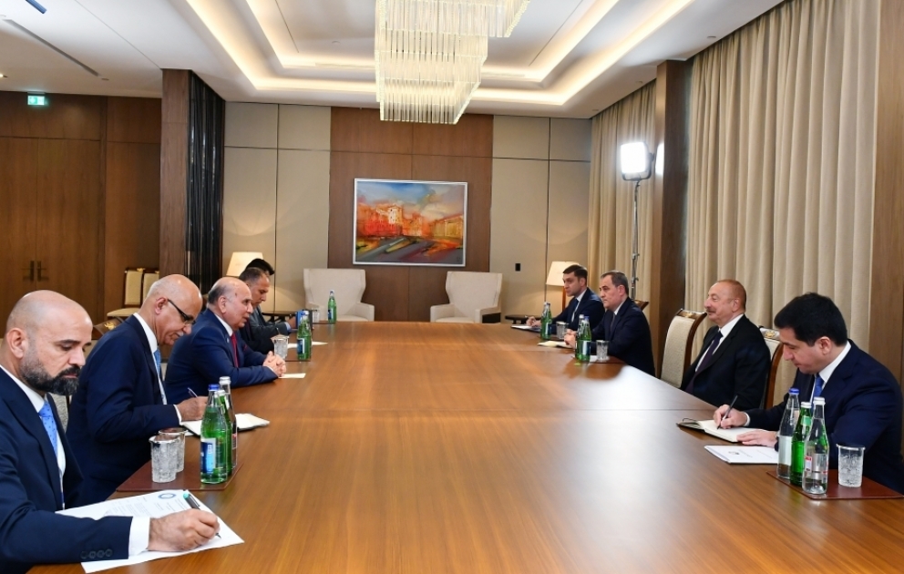 Prezident İlham Əliyev İraqın Baş nazirinin müavinini qəbul edib YENİLƏNİB