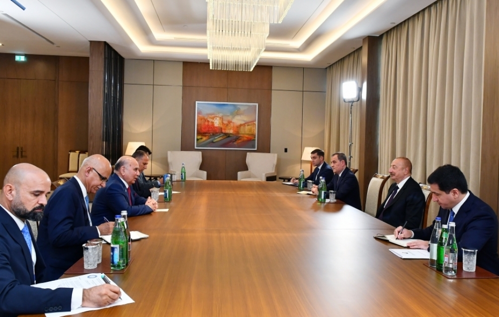 Le président azerbaïdjanais reçoit le Premier ministre irakien