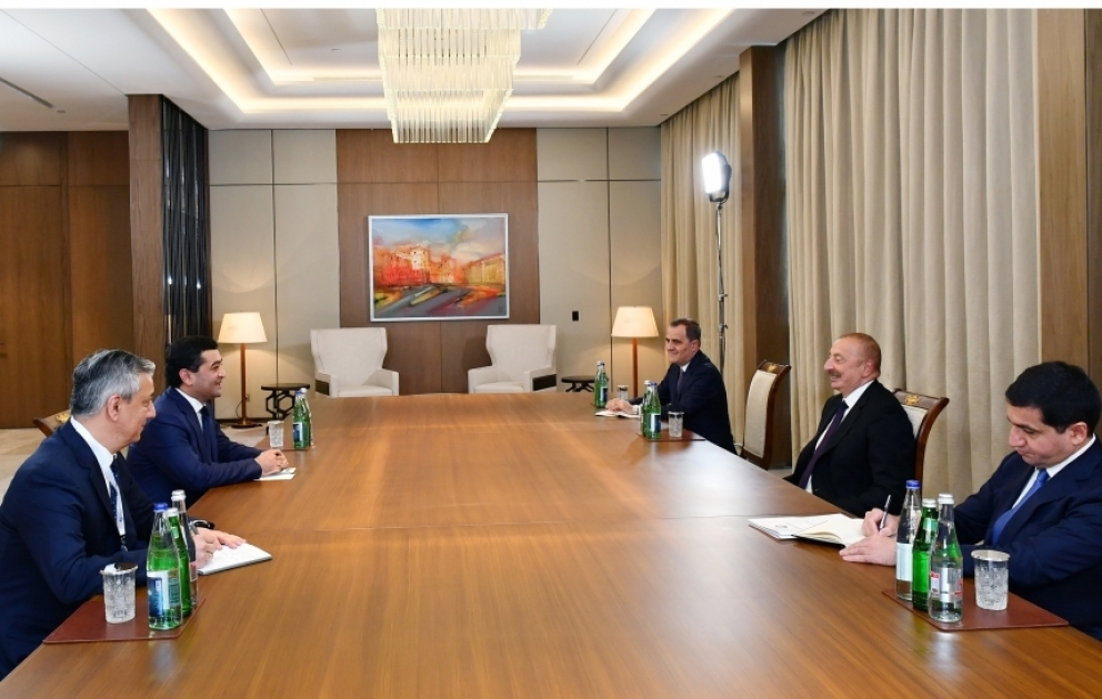 Prezident İlham Əliyev Özbəkistanın xarici işlər nazirini qəbul edib