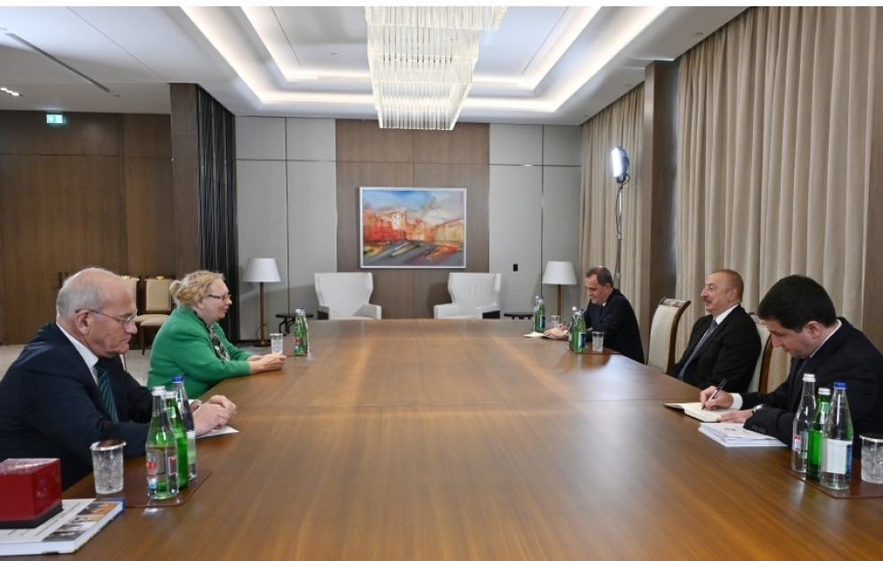 Präsident Ilham Aliyev empfängt Generaldirektorin des Büros der Vereinten Nationen in Genf