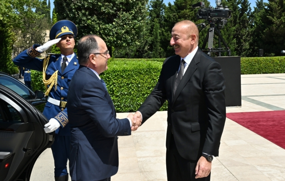 Official welcome ceremony was held for President of Albania Bajram Begaj