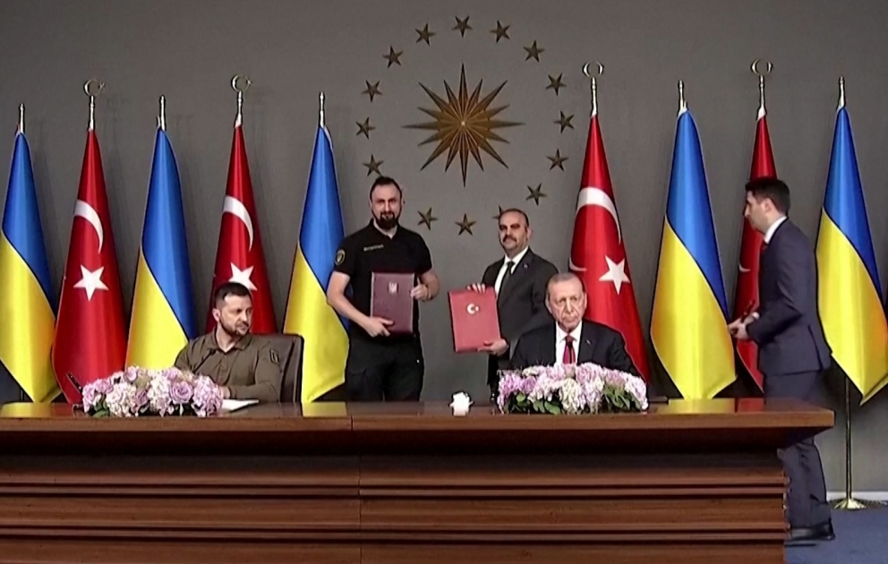 Ukrayna və Türkiyə arasında saziş imzalandı