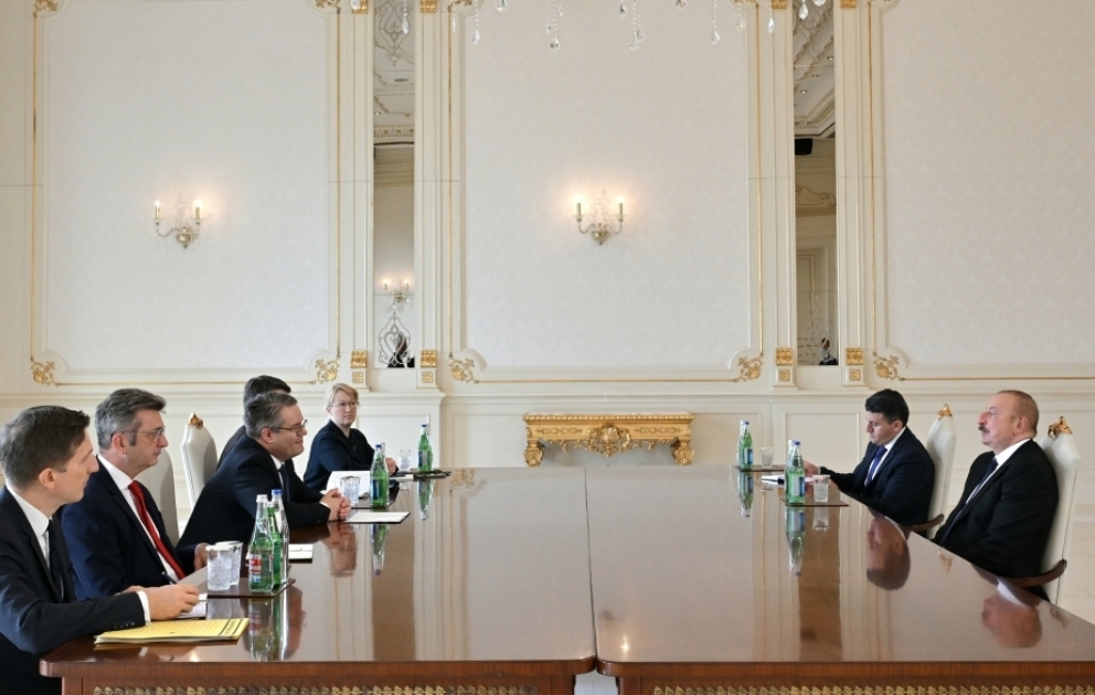 President Ilham Aliyev received Minister of State at Federal Foreign Office of Germany