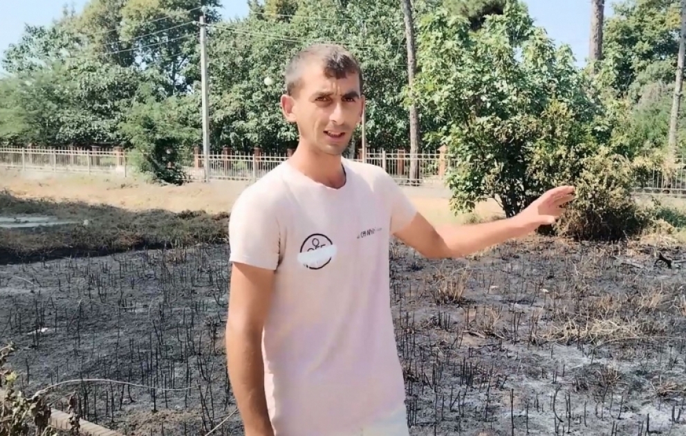 Masallıda yanğın törədən şəxs müəyyən edildi
