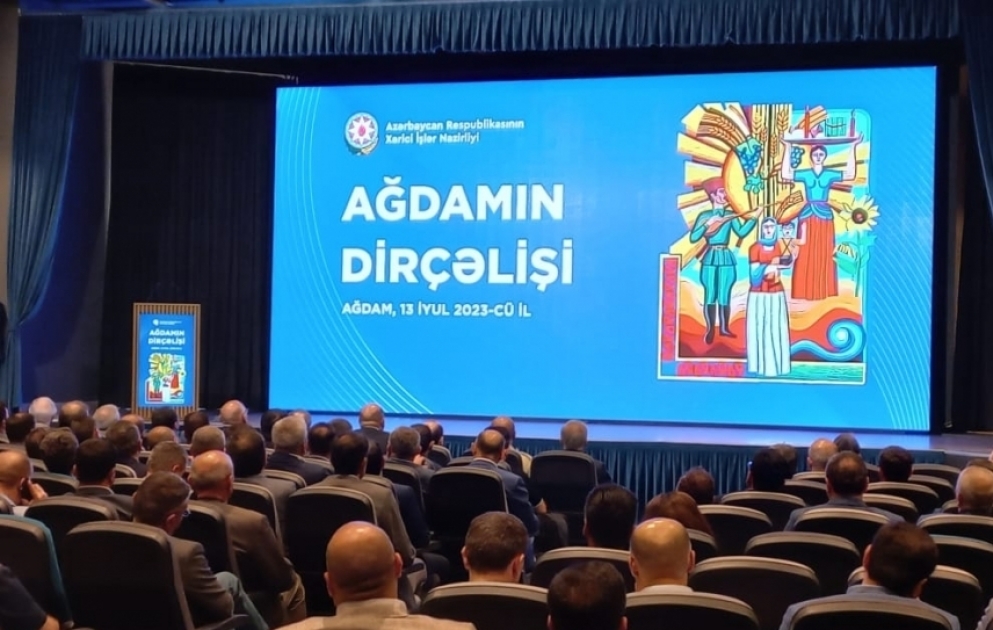 Diplomatların Ağdama səfəri CANLI