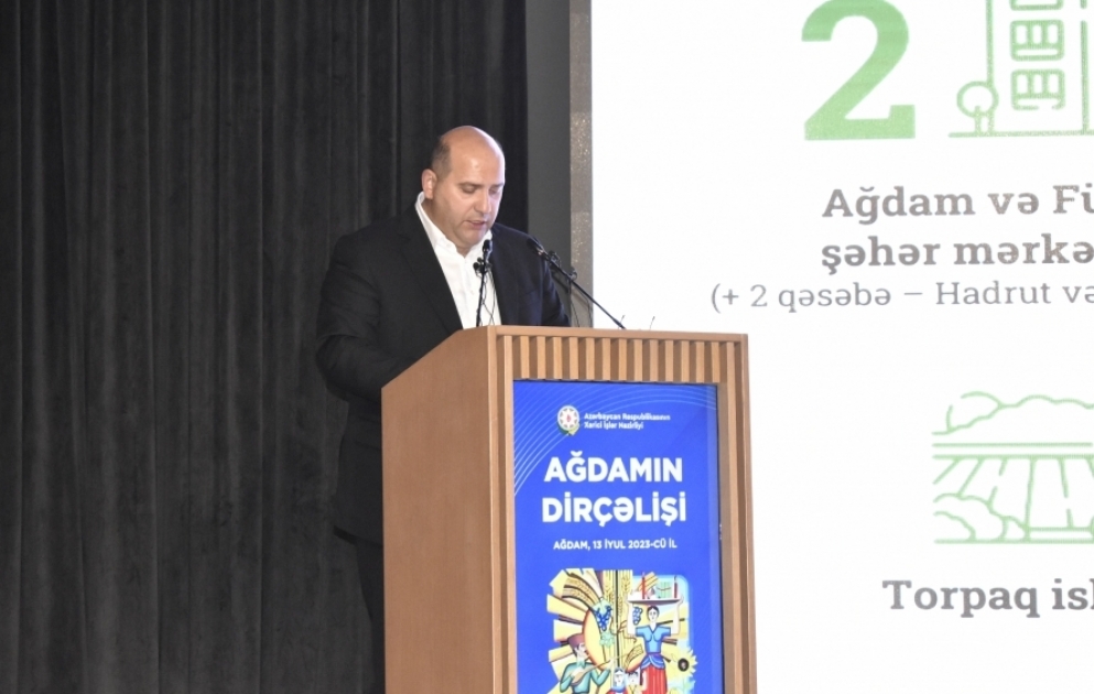 Ağdam və Füzuli şəhərlərində 8 yaşayış məhəlləsinin tikilməsi planlaşdırılır