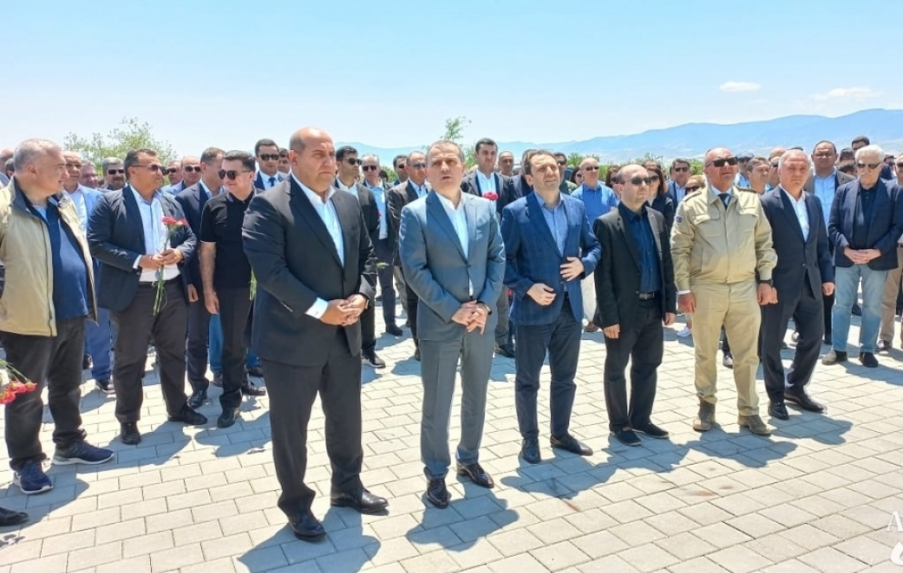 Diplomatlar Ağdama səfər ediblər