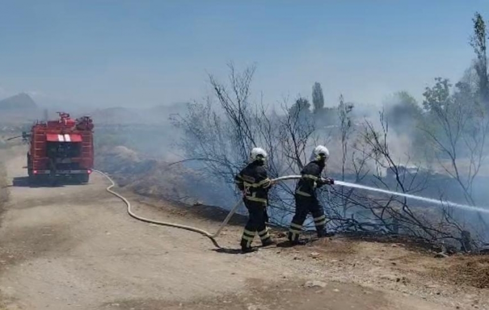 МЧС: В Нахчыванской АР произошел пожар