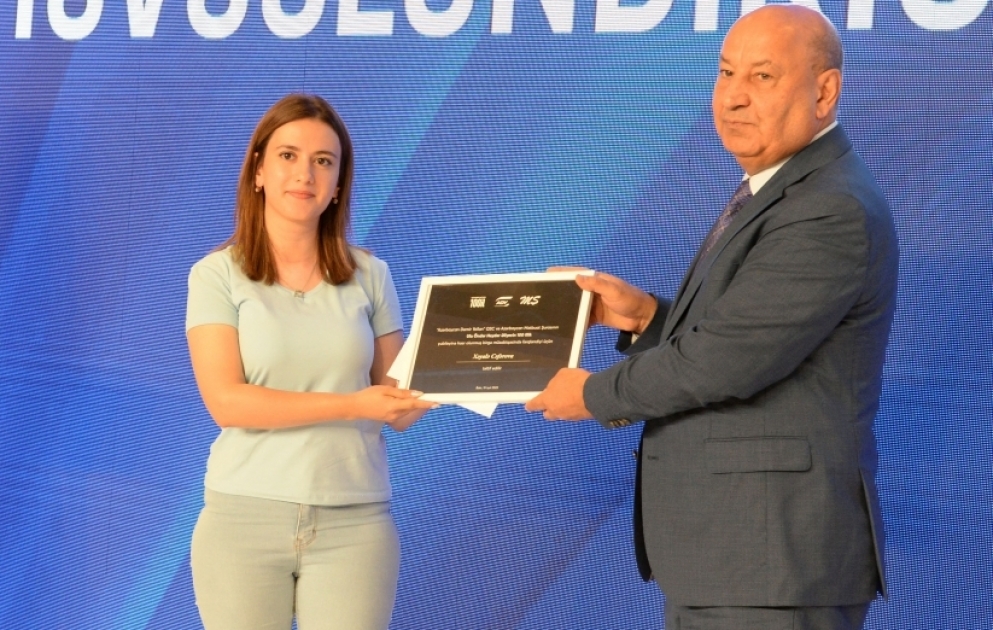 ADY media müsabiqəsinin qaliblərini mükafatlandırıb
