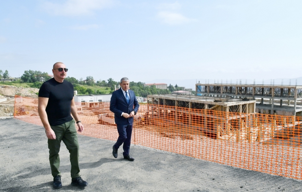 Déplacement du président de la République dans le district de Choucha