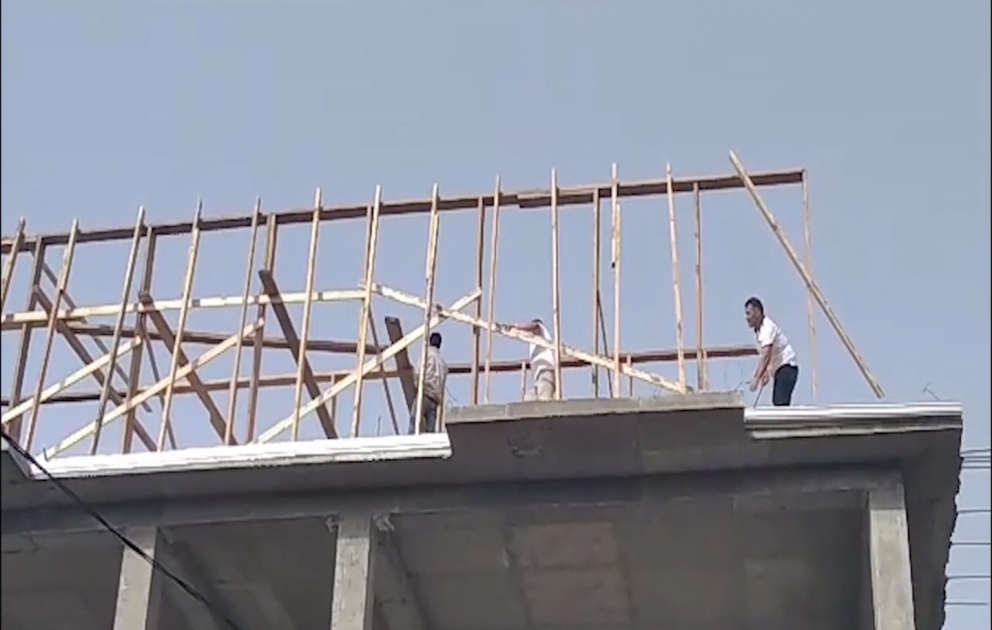 Sabunçu rayonunda qanunsuz tikintinin qarşısı alınıb