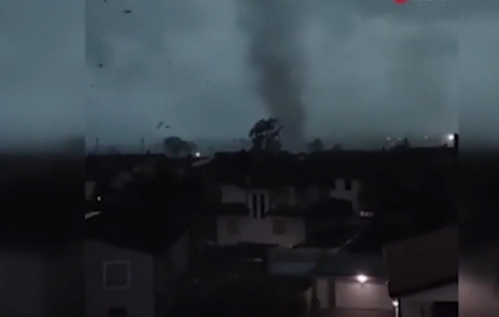İtaliyada güclü tornado