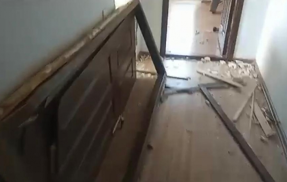 İmişlidə yaşayış binasında partlayış olub, xəsarət alan var