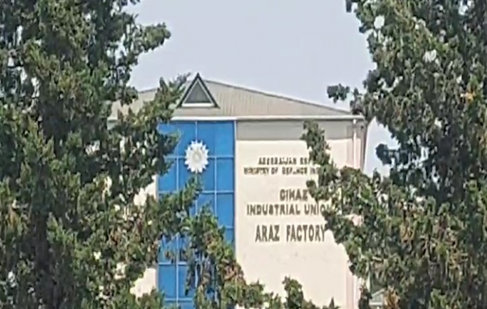 Müdafiə Sənayesi Nazirliyinin Şirvandakı zavodunda partlayış olub
