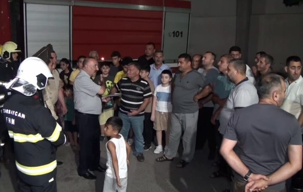 FHN növbəti şərti yanğın təlimi keçirib