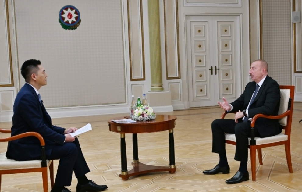 Prezident: Mənim üçün Qərb mətbuatının yazdığı deyil, Azərbaycan xalqının hökumətimizin siyasəti barədə düşündüyü vacibdir