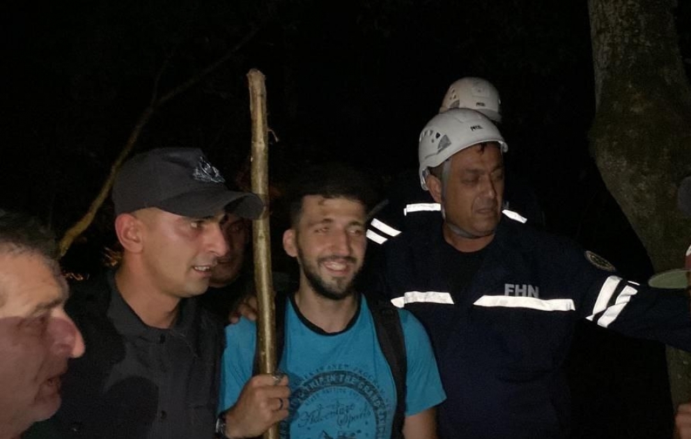 Спасены туристы, пропавшие в горах Загатальского района