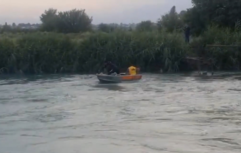 Bərdədə kanalda batan şəxsin axtarışları davam edir