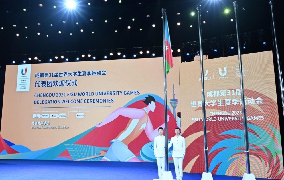 XXXl Ümumdünya Yay Universiadasında Azərbaycan bayrağı qaldırılıb