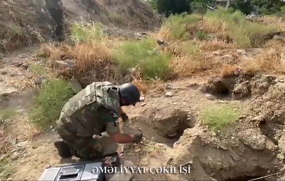 Binəqədidə hərbi sursat aşkar edilib