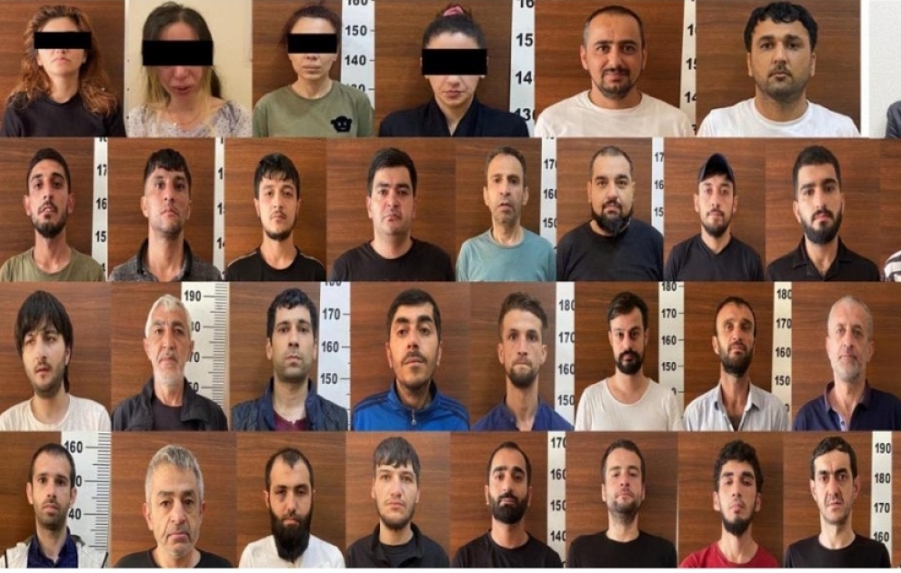 Polis əməliyyat keçirdi: 60 nəfər saxlanıldı