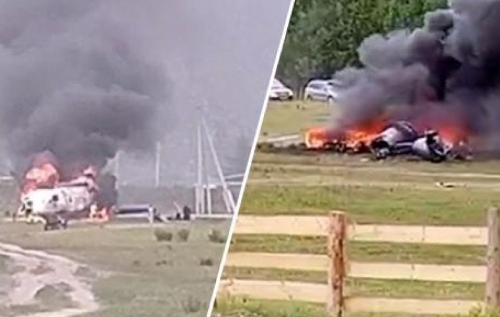 Вертолет Ми-8 с пассажирами на борту потерпел крушение в Республике Алтай