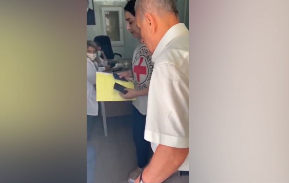 BQXK vasitəsilə Laçın sərhəd məntəqəsindən ermənilərin keçidi