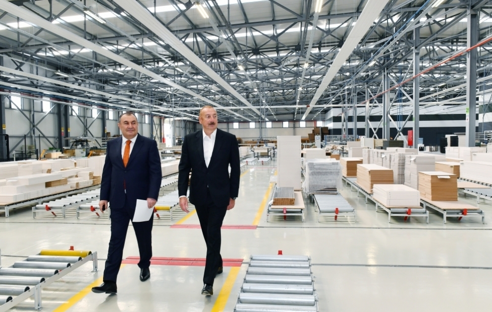 Qazaxda “Venzana” mebel fabrikinin açılışı olub