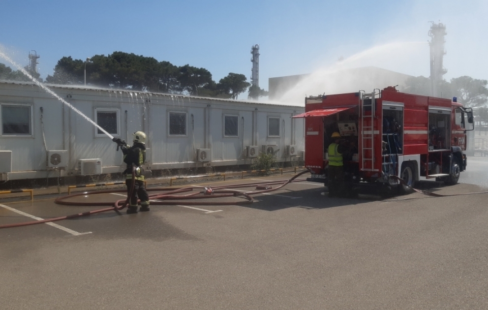 FHN Neft Emalı Zavodunda yanğın-taktiki təlim keçirib
