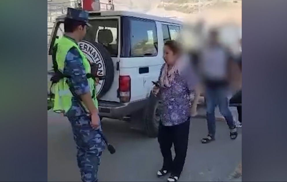 Erməni sakinlər “Laçın” sərhəd-buraxılış məntəqəsindən maneəsiz keçirlər