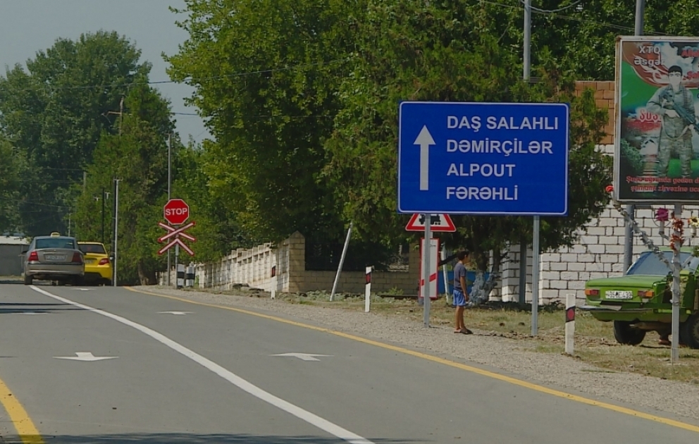 Yeni açılan Qarapapaq-Çaylı avtomobil yolu