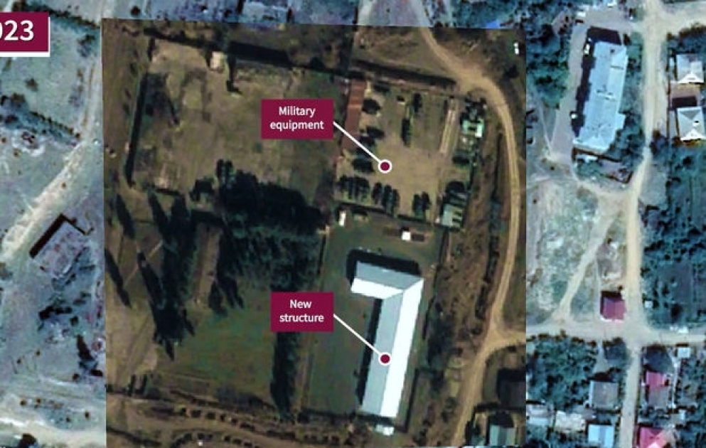 Обнародованы спутниковые кадры военных позиций, построенных сепаратистами в Карабахе