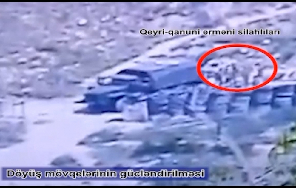 Qarabağdakı qeyri-qanuni erməni silahlı dəstələrinin təxribatı ilə bağlı daha bir VİDEO yayılıb