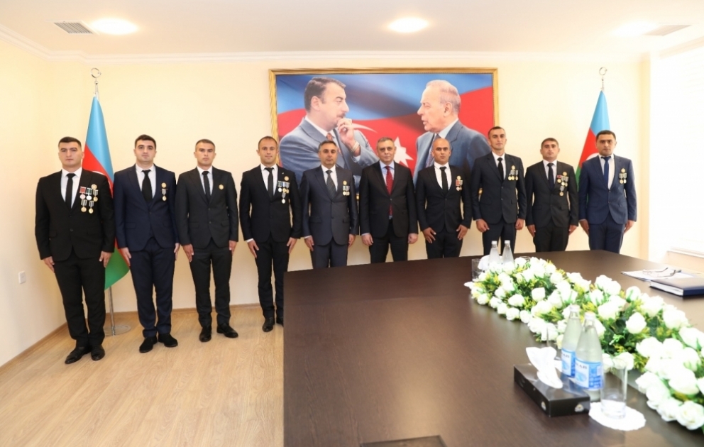 Vətən müharibəsi iştirakçıları Dövlət Xidmətində həqiqi hərbi xidmətə qəbul ediliblər