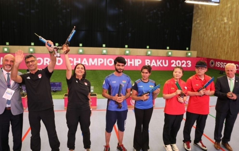 Türkiyəli idmançılar Bakıdakı dünya çempionatında bürünc medal qazanıblar