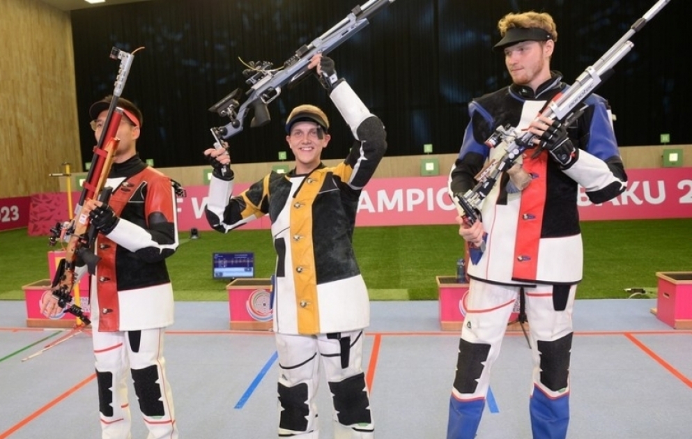 Bakıda atıcılıq üzrə dünya çempionatında növbəti medallar sahibini tapıb