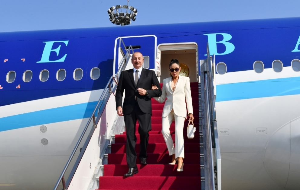 President of Azerbaijan Ilham Aliyev arrived in Hungary for working visit
