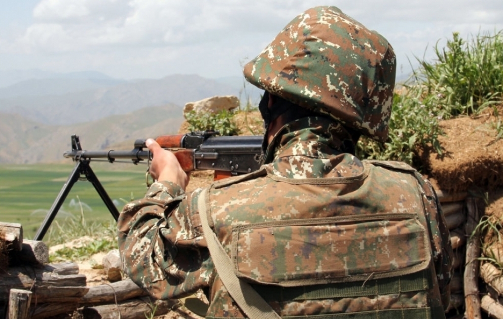 Ermənistan silahlı qüvvələrinin bölmələri Kəlbəcərdə mövqelərimizi atəşə tutub